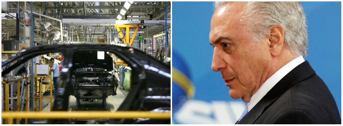 CNI atesta fracasso do golpe: atividade na indústria da construção registra nova queda