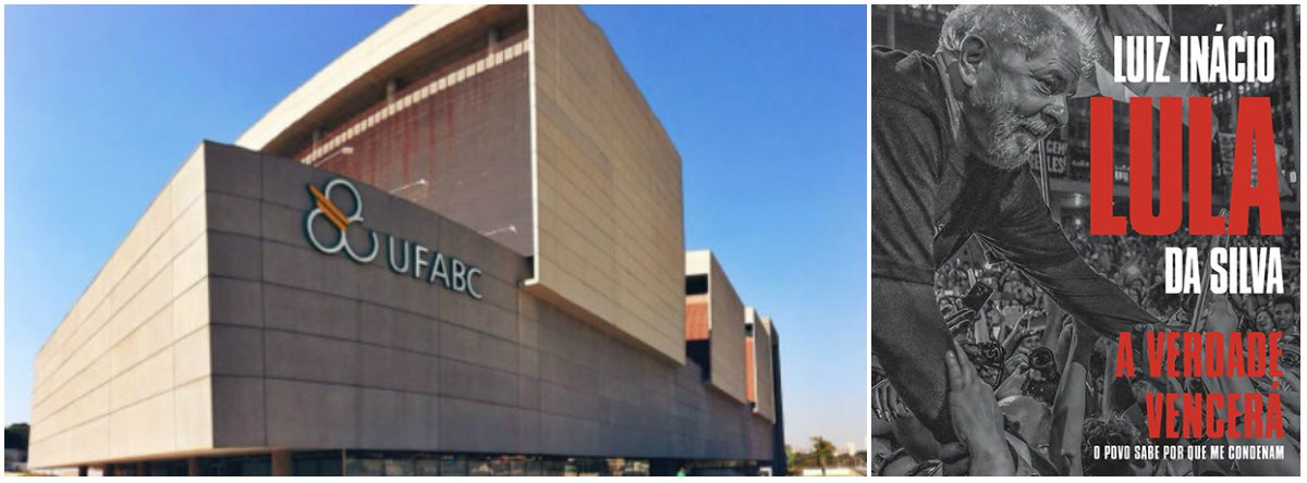 Professores da UFABC são alvo de perseguição por lançamento de livro sobre Lula