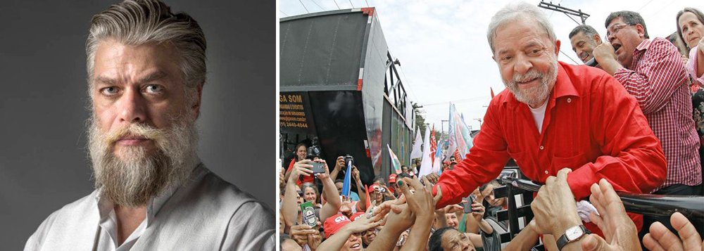 Fábio Assunção chama seguidores para Festival Lula Livre 