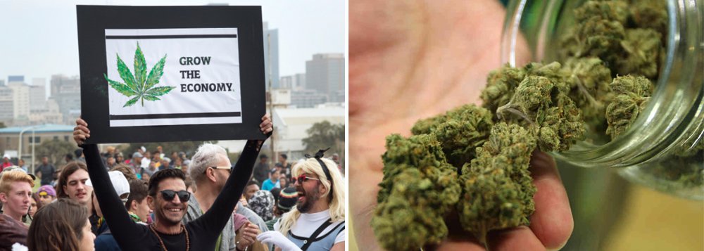 Legalização da maconha já atinge 62% da população dos Estados Unidos