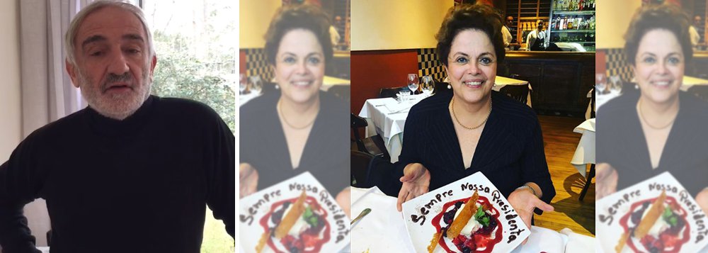 Empresário agride Dilma, a Favorita, e mostra a estupidez da elite