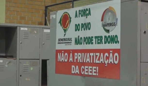 No RS, eletricitários tentam evitar privatização de companhia energética