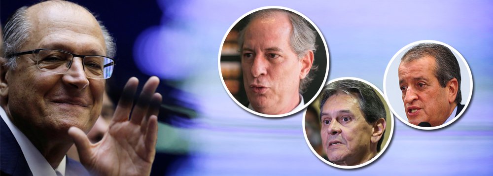 Alckmin avança sobre o Centrão e bloqueia Ciro