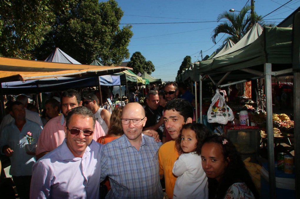 Demóstenes recebe apoio de lideranças de Hidrolândia
