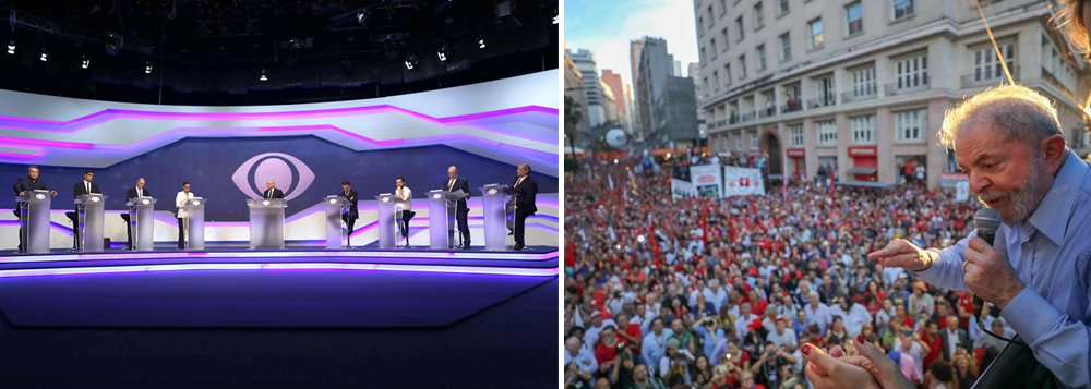 Impressões acerca do primeiro debate entre candidatos à Presidência da República