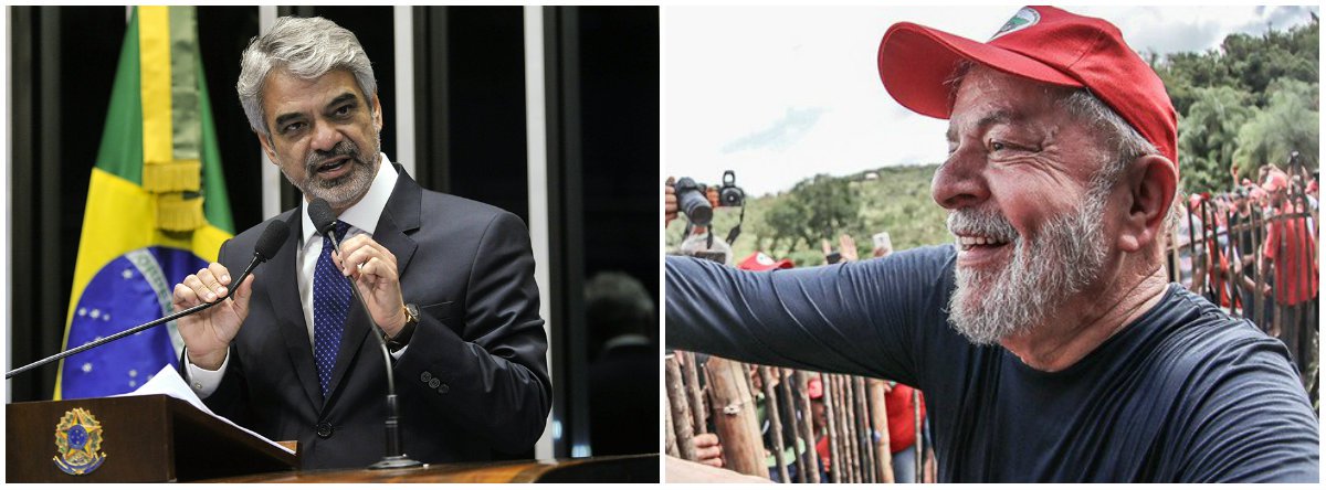 Humberto: mesmo privado de liberdade, Lula não perde a dignidade