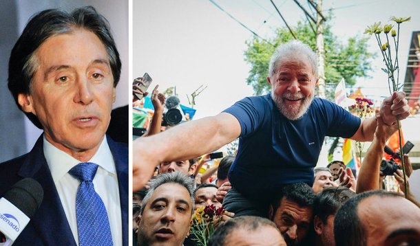 Juiz proíbe propaganda eleitoral de Eunício com Lula, Camilo e Cid Gomes