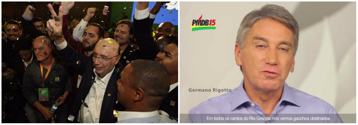 MDB confirma Germano Rigotto como vice de Meirelles em chapa laranja de Alckmin