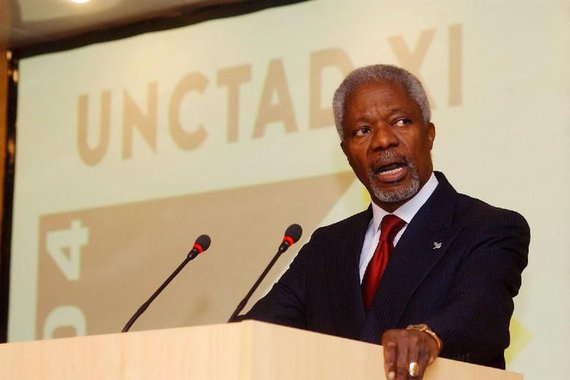 Dilma e Lula lamentam morte de Kofi Annan