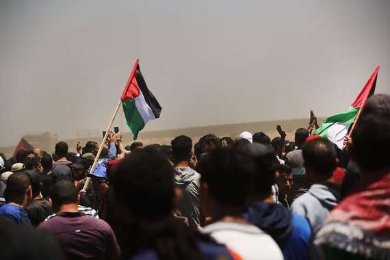 Palestinos no Líbano protestam contra política de Trump