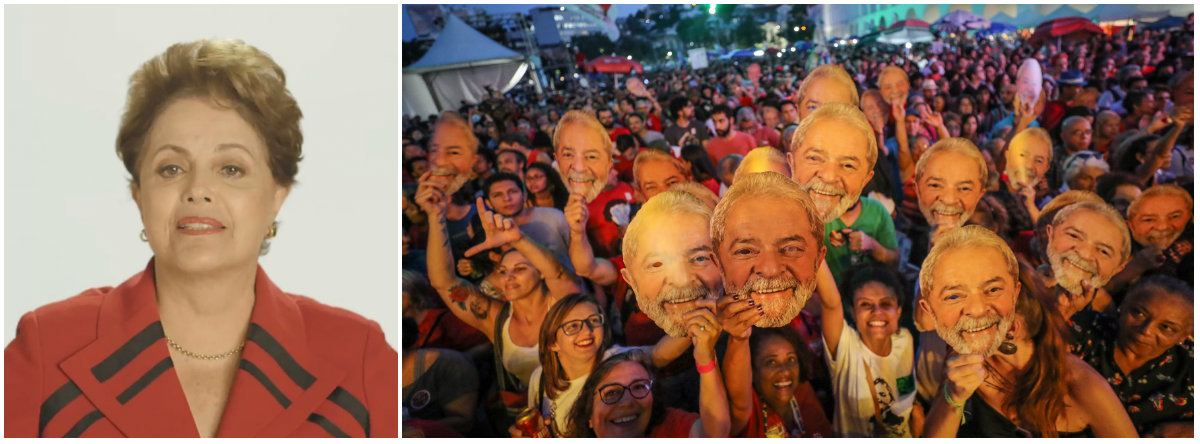 Dilma sobre ONU: mundo clama pelos direitos de Lula e do povo brasileiro