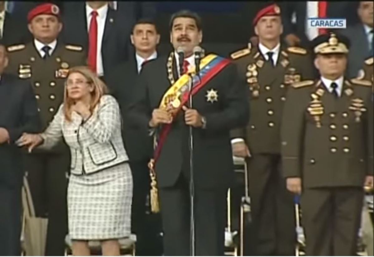 Explosões ferem sete em atentado contra Maduro em Caracas 