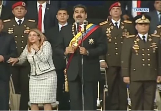 Explosões ferem sete em atentado contra Maduro em Caracas 