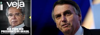 Veja esconde Bolsonaro para tentar eleger guru neoliberal