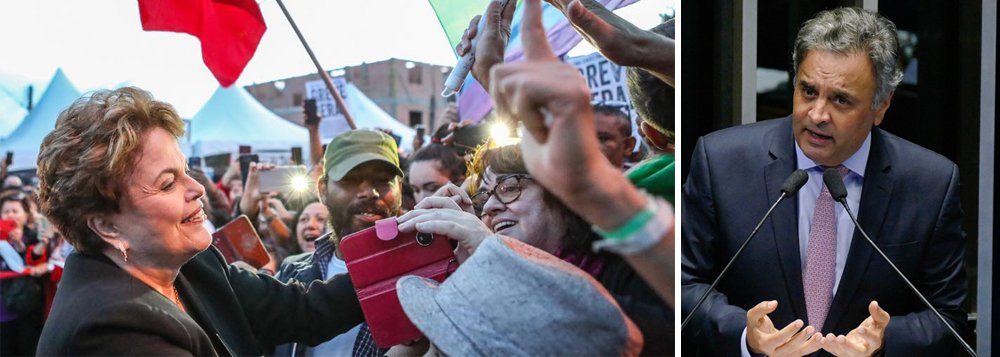 Dilma mantém patrimônio e Aécio mais que duplica