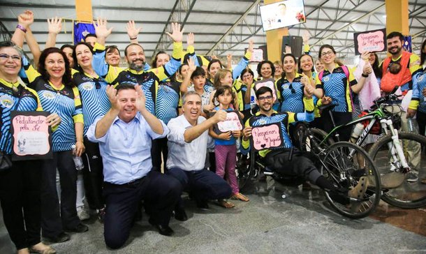 Muquém: romeiros agradecem Marconi por obras