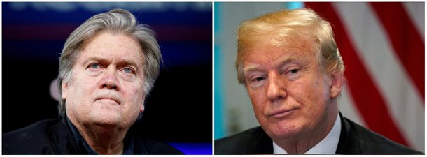 Trump está enfrentando um golpe, diz Bannon