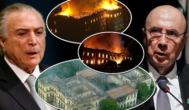 A metáfora do fogo, Temer, a destruição da memória coletiva e a dor de testemunhar isso no Rio