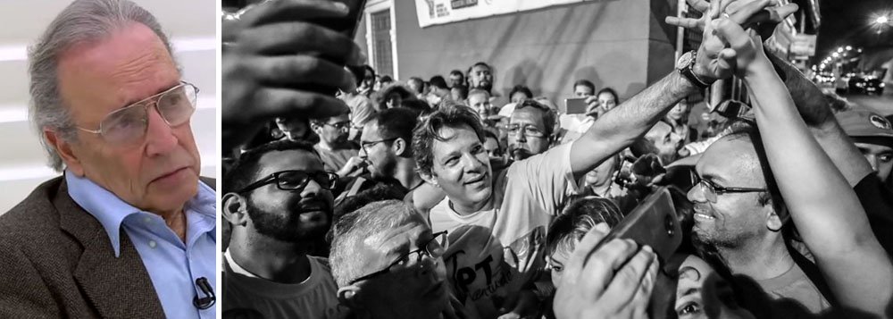 Janio de Freitas: adensamento eleitoral de Haddad é evidente