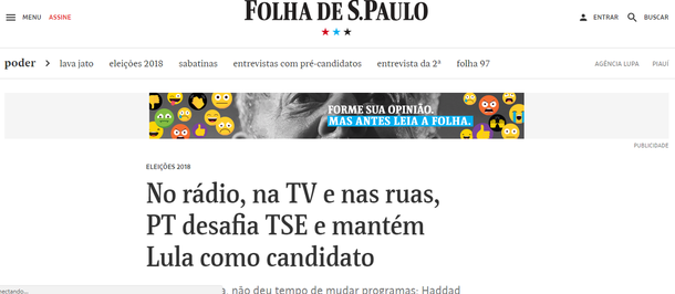 Tijolaço: ira da imprensa mostra acerto da reação pró-Lula do PT