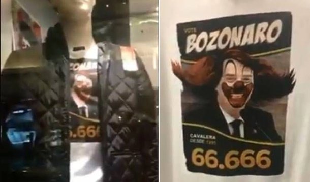 Sargento da FAB ameaça dono da Cavalera por camiseta com Bolsonaro