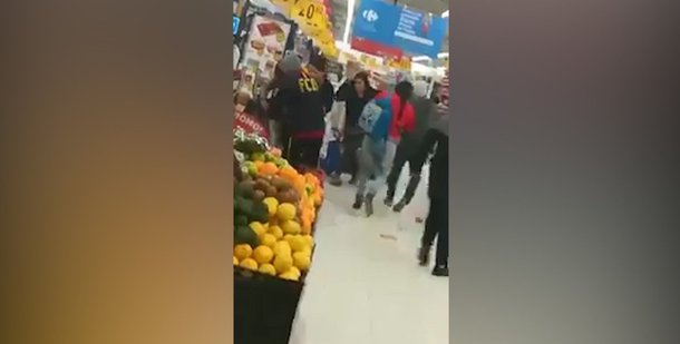 Há saques em supermercados na Argentina