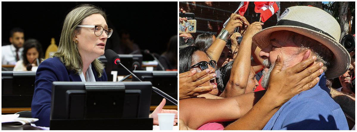 Maria do Rosário: Lula pode voltar e devolver ao povo direitos roubados