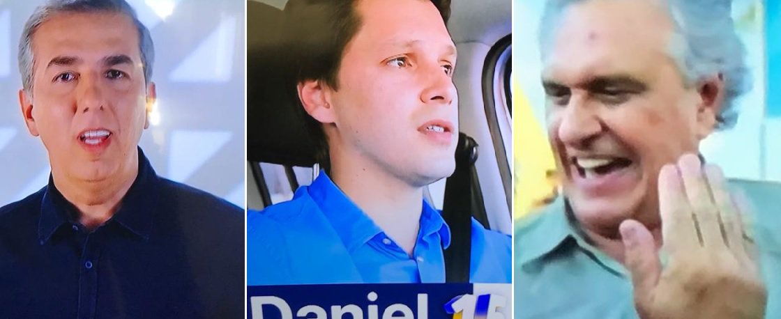 Na TV, Eliton mostra Goiás em evolução. Daniel e Caiado contam suas histórias