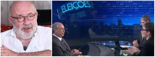 Kotscho: entrevista de Ciro vira debate com William Bonner no Jornal Nacional