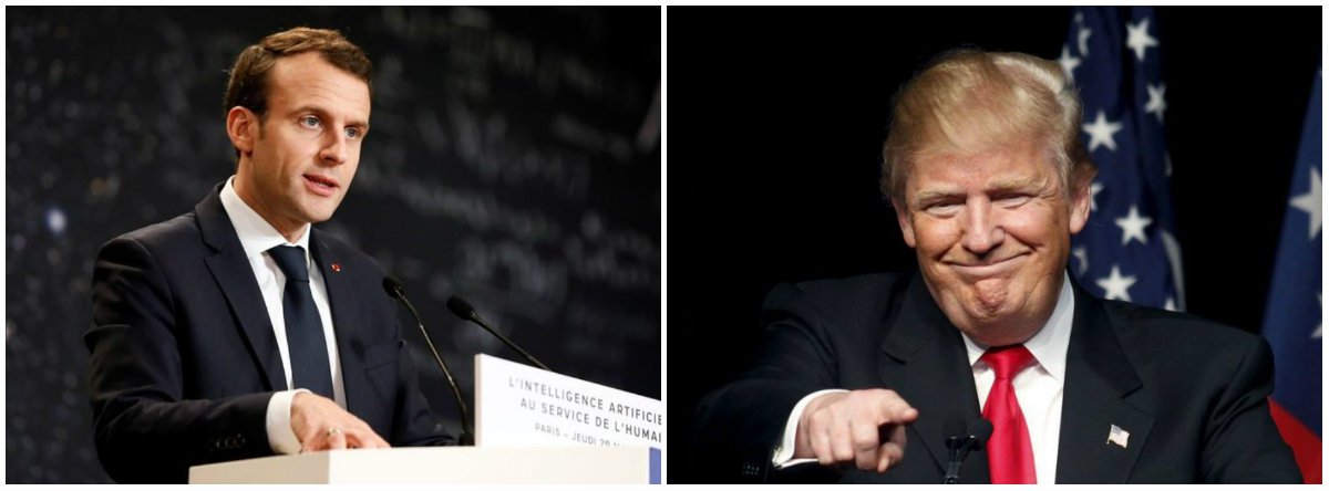 Macron diz que Brexit não pode dividir UE e critica isolacionismo de Trump