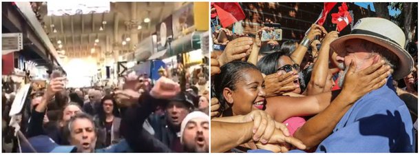 Paulistas fazem Lulaço no Mercado Municipal