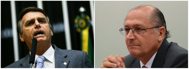 Bolsonaro é mais perigoso que Alckmin