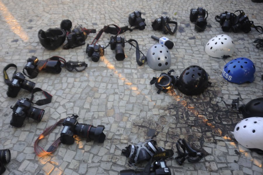 Casos de agressão a jornalistas aumentaram 36% no ano passado