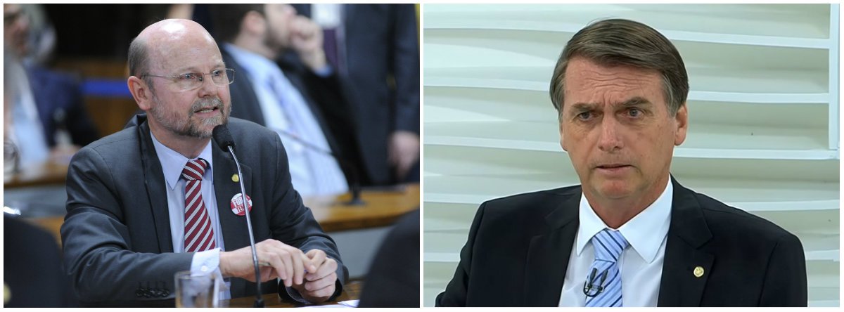 ‘Bolsonaro foge do confronto das ideias como o diabo foge da cruz’