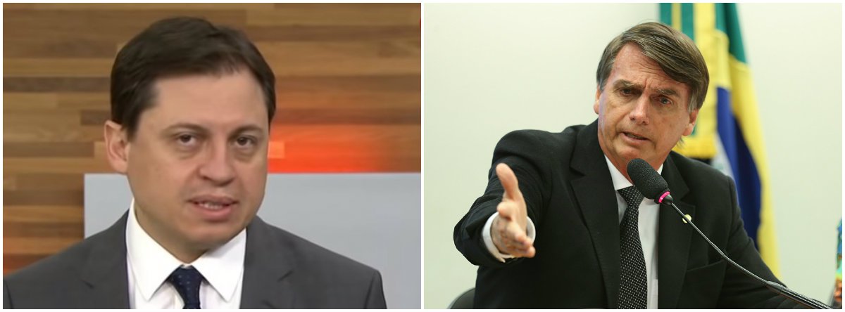Camarotti: elevada rejeição de Bolsonaro impõe limite para o candidato no 2° turno
