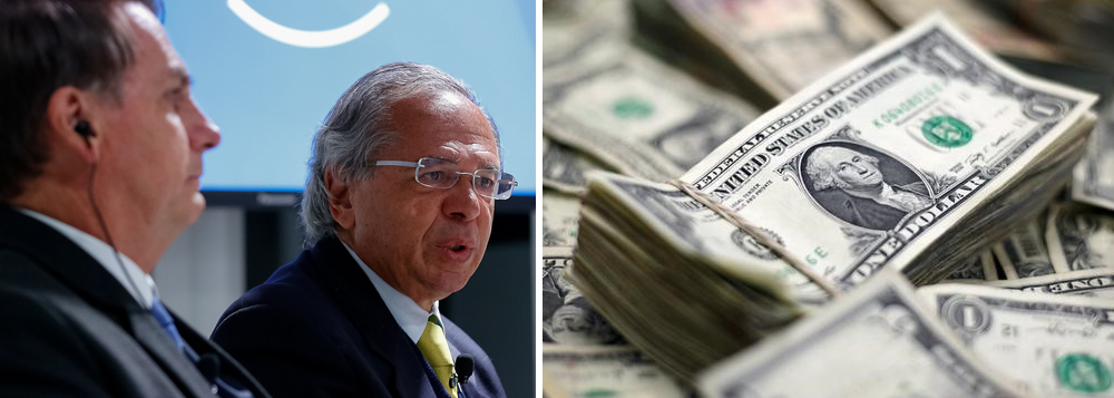 Com economia despencando, dólar abre em alta e é cotado a R$ 4,05