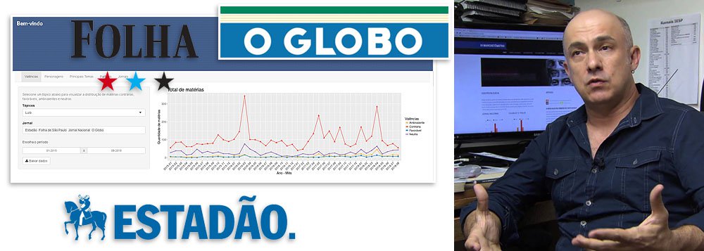 João Feres Jr: dada a largada eleitoral, a mídia reafirma sua posição