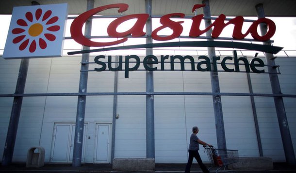 Controladora do Casino despenca 61% na bolsa de Paris