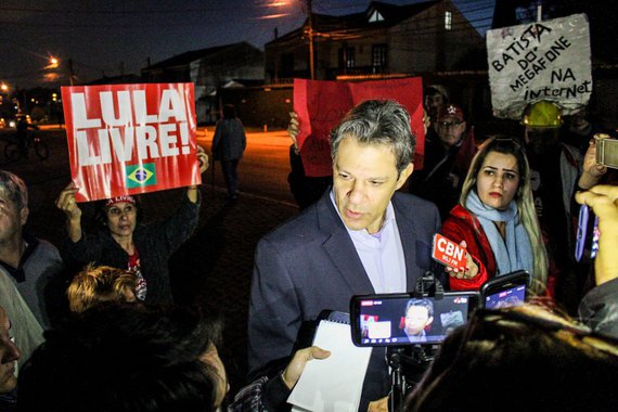 Haddad: Lula tem certeza que sua inocência será comprovada