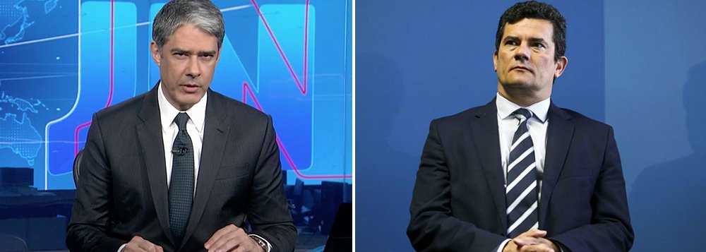 Em ato falho, Bonner demite Moro e o chama de ex-ministro