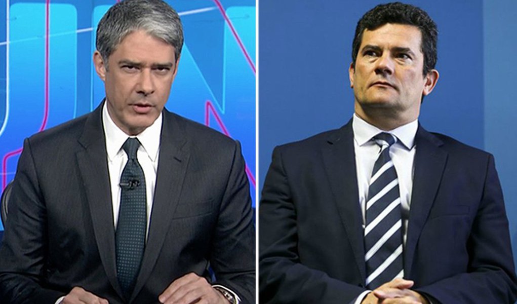 Em ato falho, Bonner demite Moro e o chama de ex-ministro