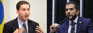 Deputado do PSL ameaça Glenn Greenwald: não pense que você é imortal