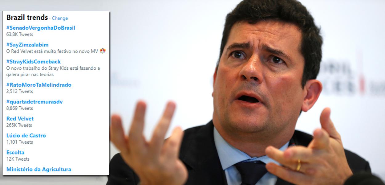 Internautas não perdoam e #RatoMoroTaMelindrado bomba nas redes