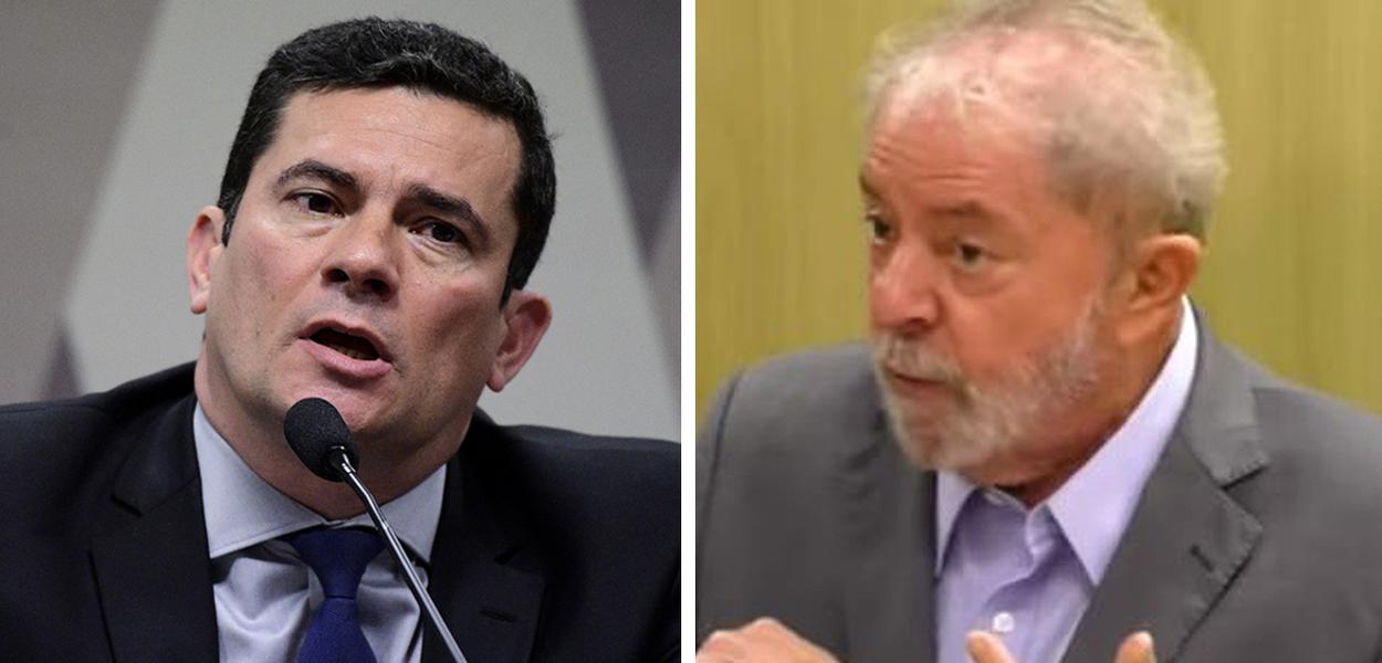 Sergio Moro e Lula