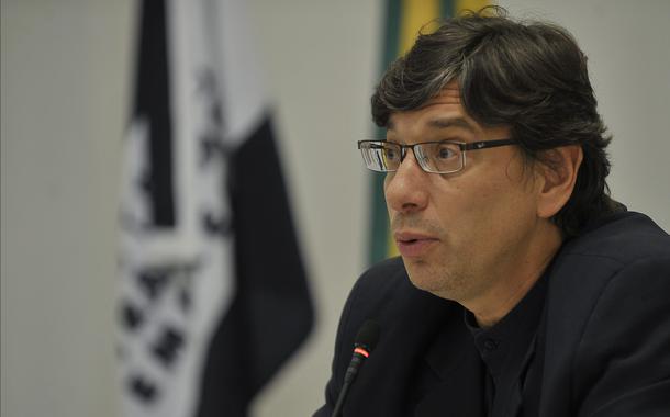 Brasília - O presidente do Instituto de Pesquisa Econômica Aplicada (Ipea), Márcio Pochmann, participa do seminário cujo tema é Economia Solidária, Superação da Miséria e Desenvolvimento, promovido pelo Ministério do Trabalho.