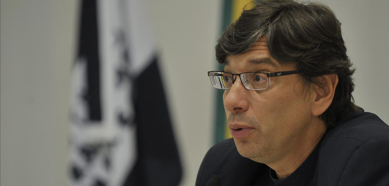 Brasília - O presidente do Instituto de Pesquisa Econômica Aplicada (Ipea), Márcio Pochmann, participa do seminário cujo tema é Economia Solidária, Superação da Miséria e Desenvolvimento, promovido pelo Ministério do Trabalho.