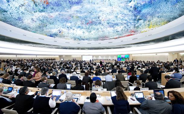 A general view during the 23th Session of the Human Rights Council. 27 May 2013. Photo by Jean-Marc Ferr 