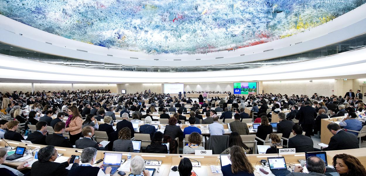 A general view during the 23th Session of the Human Rights Council. 27 May 2013. Photo by Jean-Marc Ferr 