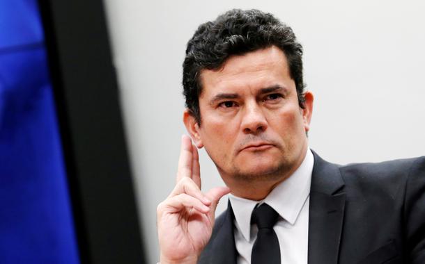 Brazil's Justice Minister Sergio Moro attends a session of the Public Security commission at the National Congress in Brasilia, Brazil May 8, 2019. REUTERS/Adriano Machado
