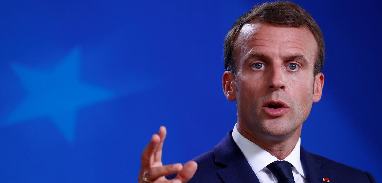 Presidente da França Emmanuel Macron